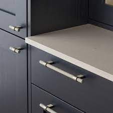 Howdens Knurled Brushed Nickel Effect T Bar Cupboard Handle Cupboard Handles Kitchen Cupboard Handles Kitchen Fittings