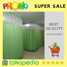 Salah satu contohnya adalah penyekat lipat. Jual Rumah Sakit Gorden Kain Penyekat Ruangan Jakarta Tirai Gorden Rumah Kota Tangerang Selatan Deden Interior Exterior Tokopedia