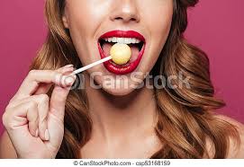 Remastered in hd!music video by lil wayne performing lollipop. Beautiful Lady Lick Lollipop Like Watermelon Isolated Cropped Photo Of Petty Brunette Lady With Make Up And Styling Lick Canstock