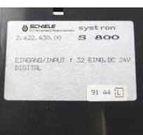 Schiele Systron S800 Input Modul 2.422.430.00 OVP