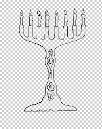 Candle holders, candle jars, or any small jar. Coloring Book Menorah Hanukkah Page Png Clipart Adult Area Black And White Book Candle Free Png