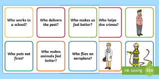 Maybe an astronaut, a firefighter or an . Esl Discussion Questions About Jobs Esl Resources Twinkl