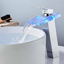 Beautiful hand blown glass vases. Glass Faucets A Luxury Touch To The Interior Hackrea