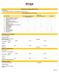 Payment for motor takaful should be made to agensi ikhlas sejati cimb account 8008868685. Fillable Online Personal Accident Claim Form Etiqa Fax Email Print Pdffiller