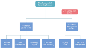 Corporation Org Chart Marketing Service