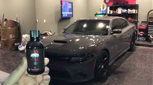 I was tempted to do it myself but a company close to me uses the carpro line and has the car pro certification to use the professional version. Full Paint Correction And Ceramic Coating On 2017 Charger Best Wax Ever Youtube