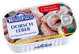 Die dorschleber liefert einen hochwertigen lebertran, der reich an den vitaminen a und d ist. Rugenfisch Dorschleber 5er Pack 5 X 115 G Amazon De Lebensmittel Getranke