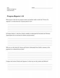 In his last report, in a p.s. Progress Reports 1 10