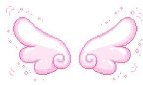Transparent Kawaii Pink Wings Transparancy Transparency Blog 200s Gif 334 199 Anime Pixel Art Pix Art Pixel Art