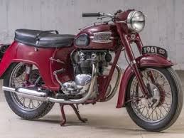 Image result for Red 1961 Motorcycle