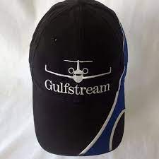 Gulfstream Baseball Hat Aerospace Aircraft Airplane Cap Blue Black Aviation 1 Sz Gulfstream Baseballcap Baseball Hats Hats Hats Vintage