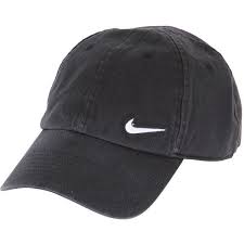 Nike Swoosh Cotton Baseball Hat Black Baseball Hats Cotton Hats Hat Fashion