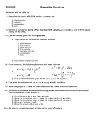 Force 8 n south 3. Displacement And Velocity Worksheet Nidecmege