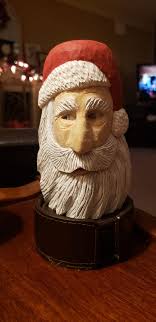 Santa carving time and effort