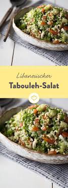 Libanesischer Taboule Salat Rezept Libanesische Kuche Rezepte Tabouleh Salat
