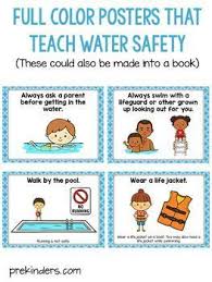Water Sun Safety Posters And Books In 2020 Safety Posters Water Safety Activities Health And Safety Poster