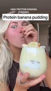 Protein Banana Pudding with Coolwhip