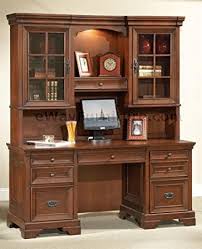 6 drawer silver lateral credenza with top. Amazon Com Warm Cherry Executive Home Office Credenza And Hutch Furniture Decor