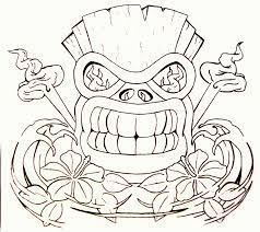 Here's a new set of functional planner stickers that will come in handy for all those of you who love netflix and its many awesome tv shows and movies. Tiki Mask Coloring Pages Coloring Home