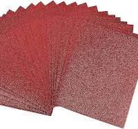uxcell Red Glitter EVA Foam Sheets 11 x 8 Inch 2mm Thick for Crafts DIY  Projects 24 Pcs