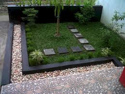 Deco laman tepi rumah : 50 Incredible Calming Minimalist Garden Design Ideas Freshouz Com Simple Garden Designs Minimalist Garden Backyard Garden Design