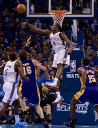 The oklahoma city thunder dropped a home game to the los angeles lakers with lebron james still sidelined with a groin injury. Second Look At Game 1 Vs Lakers Oklahoma City Thunder Jugadores De Baloncesto Deportes Baloncesto