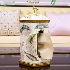 Get 5% in rewards with club o! American Luxury Deer Head Tissue Box European Style Living Room Coffee Table Dining Table Drawer Tray Home Decoration Ornaments Tissue Boxes Aliexpress