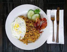 Mi Goreng Pat Mase Asian Breakfast Food Yummy Food