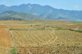 Strategic location bordering china, south korea, and russia; Fantasy Mountains North Korea Landscape