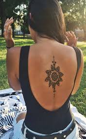 30 Mandala Tattoo Ideas That Will Always Be Popular Tattoos Spine Tattoos For Women Trendy Tattoos