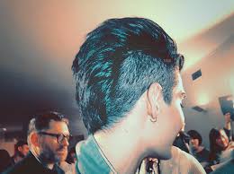 Bill kaulitz (left) with natalie franz (middle) and verina marcel. Bill Kaulitz Hair And Piercing Image 143217 On Favim Com