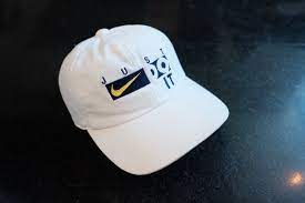 Vintage 90s Nike Hat Cap Nike Just Do It Embroiled Logo One Etsy Nike Hat 90s Nike Vintage Leather Bag