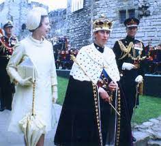 The Investiture Of Prince Charles Prince Of Wales Prince Charles Queen Elizabeth Ii Her Majesty The Queen