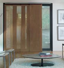 Levolor Panel Track Blinds Woven Woods Drapes And Blinds Door Coverings Sliding Glass Door Curtains