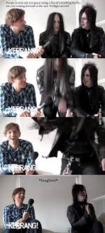 Prior to joining slipknot in 1998, fehn was close friends with slipknot's percussionist shawn crahan. What Joey Jordison Thinks About Twilight 9gag