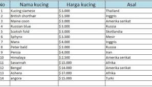 Sebenarnya terdapat banyak sekali nama keren inggris yang bisa kita gunakan. Nama Anak Kucing Yang Bagus Dalam Bahasa Inggris