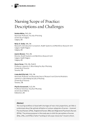 Researching The Sexual Health Nurse Practitioner Scope Of