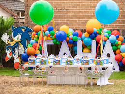 Sonic the hedgehog is a platform video game developed by sonic team and published by sega for the sega genesis home video game console.the first game in the sonic the hedgehog franchise, it was released in north america in june 1991 and in pal regions and japan the following month. The Ultimate Sonic The Hedgehog Party Confetti Fair