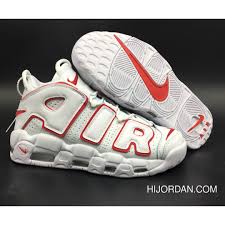 Nike Air More Uptempo White Varsity Red 921948 102 Outlet