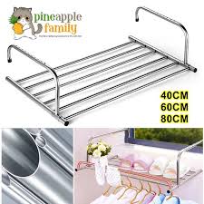 Check spelling or type a new query. Stainless Steel Foldable Towel Hanger Balcony Laundry Cloth Drying Rack Indoor Outdoor Clothes Hangers Shopee Malaysia