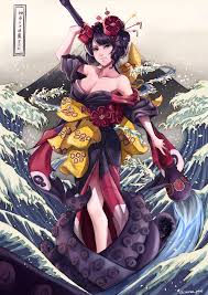 Against all enemies she can boost her arts cards by 30%, and inflict. Katsushika Hokusai Fgo By Caiman Pool On Newgrounds