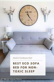 Best Modern Sofa Bed For Non Toxic Organic Sleep Perfect Grey Sofa That Doubles As A Queen Sofa Sleep Sofa Bed Design Modern Sofa Bed Sleeper Sofa Affordable