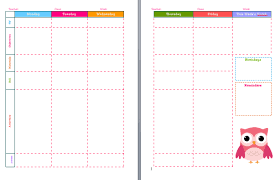5 Day Lesson Plan Template Free Lesson Plan Template Free Weekly Lesson Plan Template Editable Lesson Plan Template