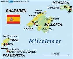 » weitere 1 übersetzungen für balearen innerhalb von kommentaren. Karte Von Spanien Balearen Region In Spanien Welt Atlas De