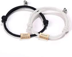 In february 2015, the therapy platform was expanded to include couples therapy. Buy Custom Magnetic Couple Bracelet Matching Couples Bracelets Set For Him And Her Personalized Rope Braided Bracelets For Couples Customized Couples Gift For Christmas Online In Hungary B08k7m3j5g