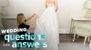 The ballroom bustle is a version of the traditional bustle that transforms the wedding gown into a ball gown. How To Bustle A Wedding Dress Youtube