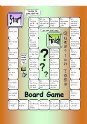 While white cards are the most common, you can also purchase index cards in a variety of colors. Question Words Board Game Esl Worksheet By Perma