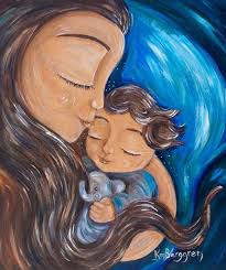 Family Portrait Paintings Artist Pictures Mother And Child Paintings Emotion Family Woman Baby Paintings Children Paintings Mother Art Mother And Child Drawing Art