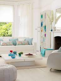 White And Turquoise Lounge Room Turquoise Room Modern Furniture Living Room Living Room Turquoise