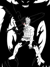 Asta Demon Mode Black Clover Anime Black Clover Manga Demon
